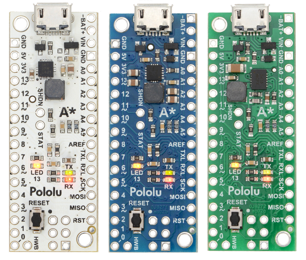 Pololu A-Star 32U4 Mini ULV 3102