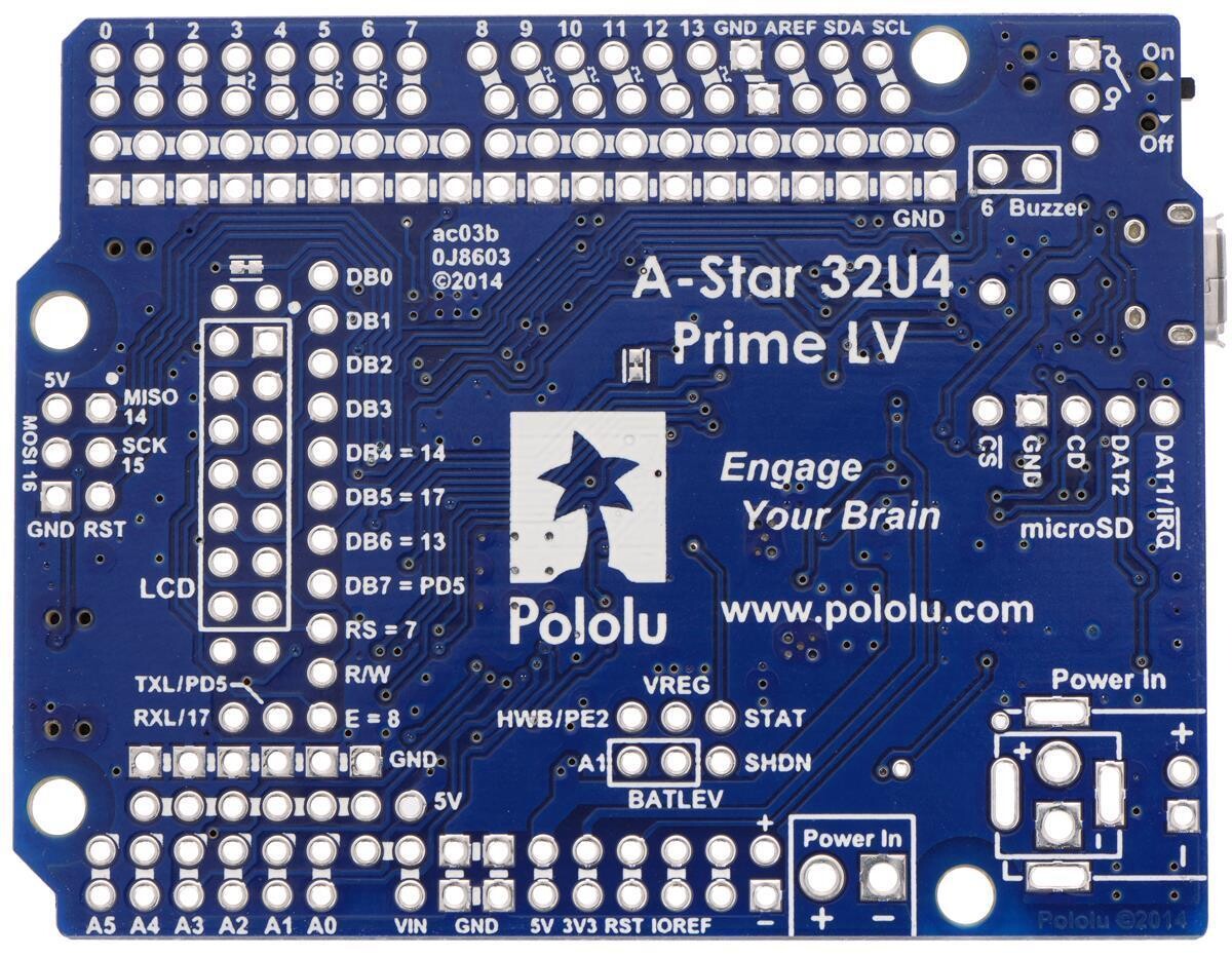 Pololu A-Star 32U4 Prime LV 3107