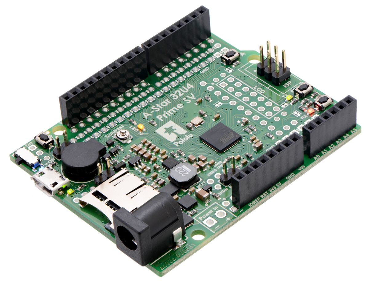 Pololu A-Star 32U4 Prime SV microSD 3114