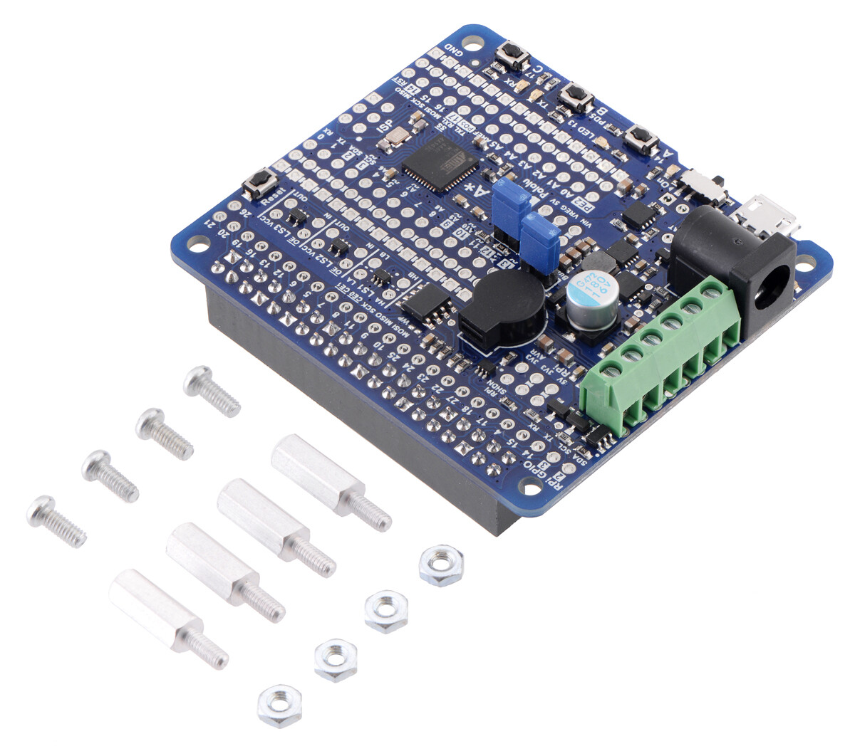 Pololu A-Star 32U4 Robot Controller LV med Raspberry Pi Bridge 3117