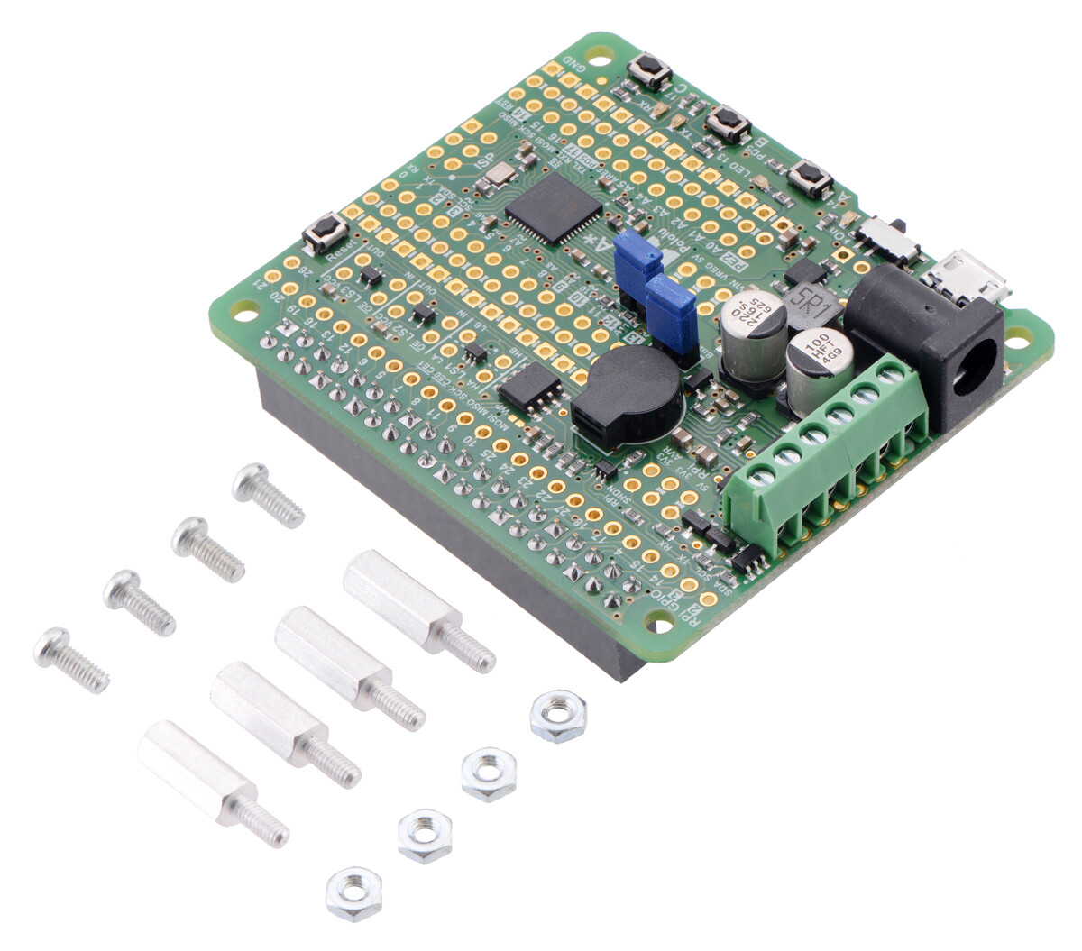 Pololu A-Star 32U4 Robot Controller SV med Raspberry Pi bro (Kun SMT-komponenter) 3118
