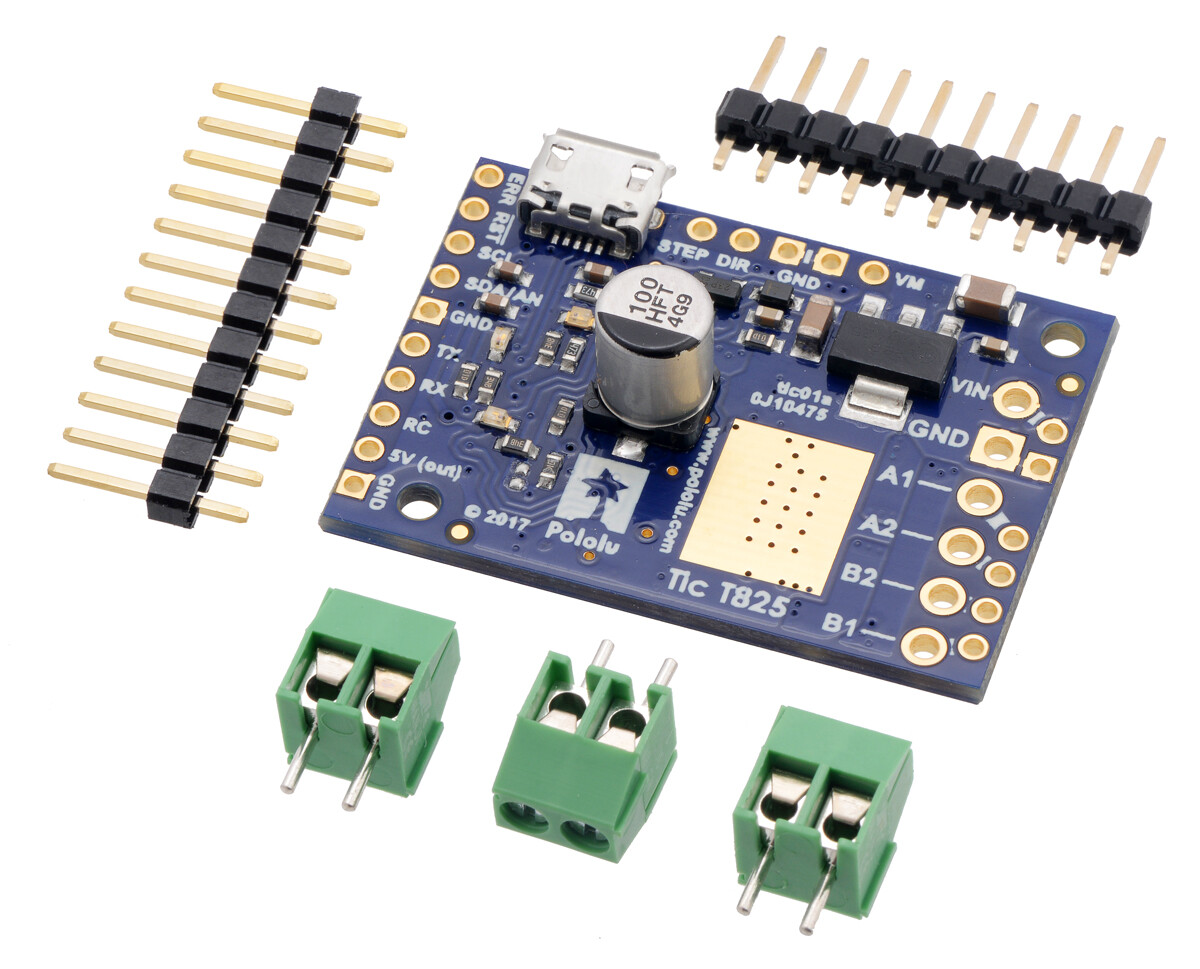 Pololu Tic T825 USB Multi-Interface Steppermotorcontroller 3131