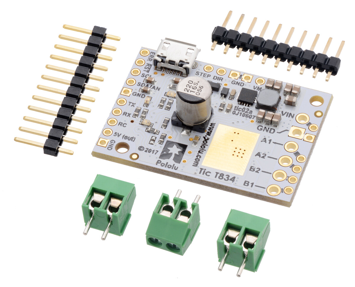 Pololu Tic T834 USB Multi-Interface Steppermotorcontroller 3133