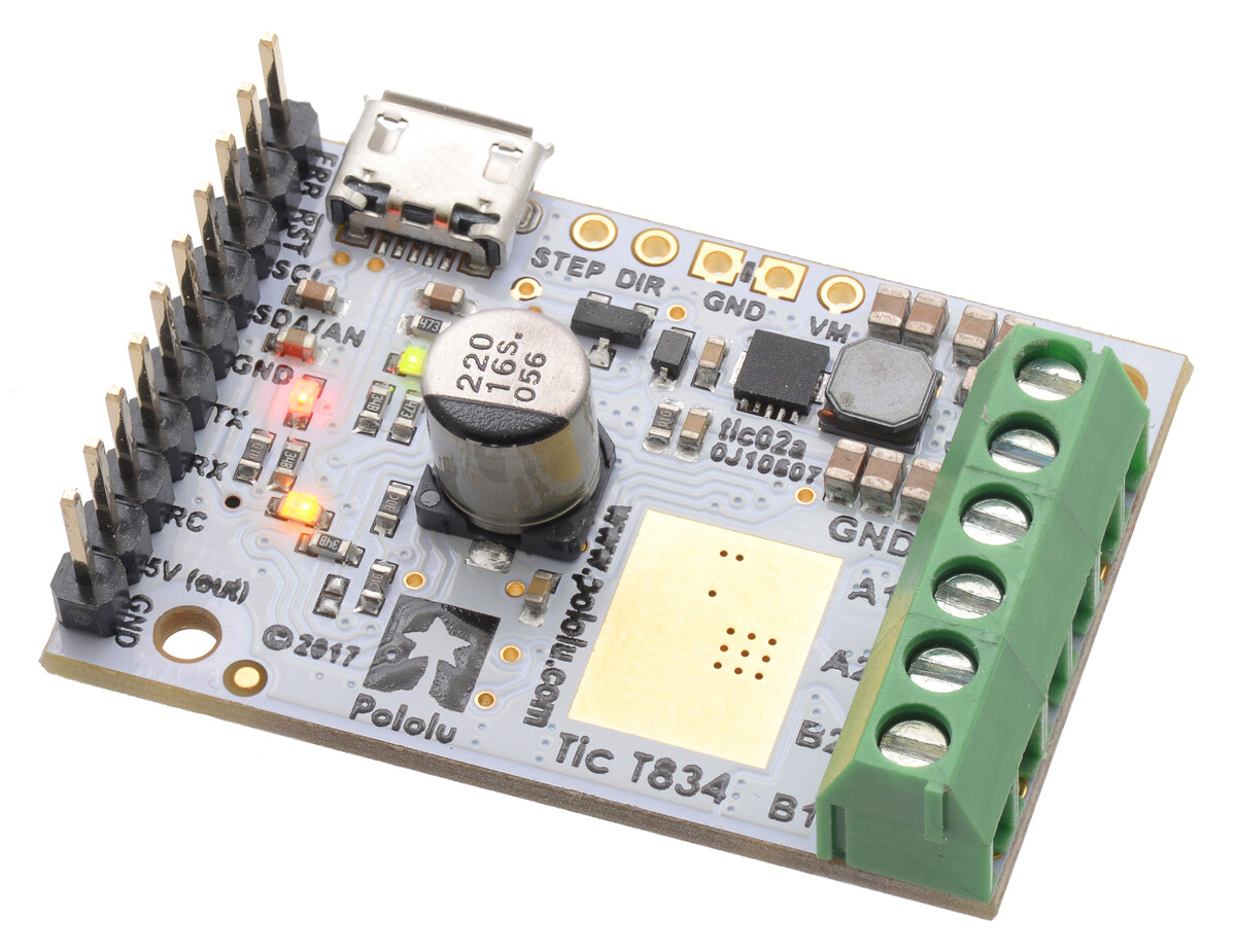 Pololu Tic T834 USB Multi-Interface Steppermotorcontroller 3133