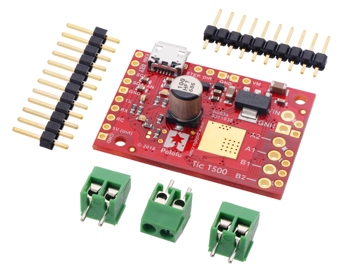 Pololu Tic T500 USB Multi-Interface Steppermotorcontroller 3135