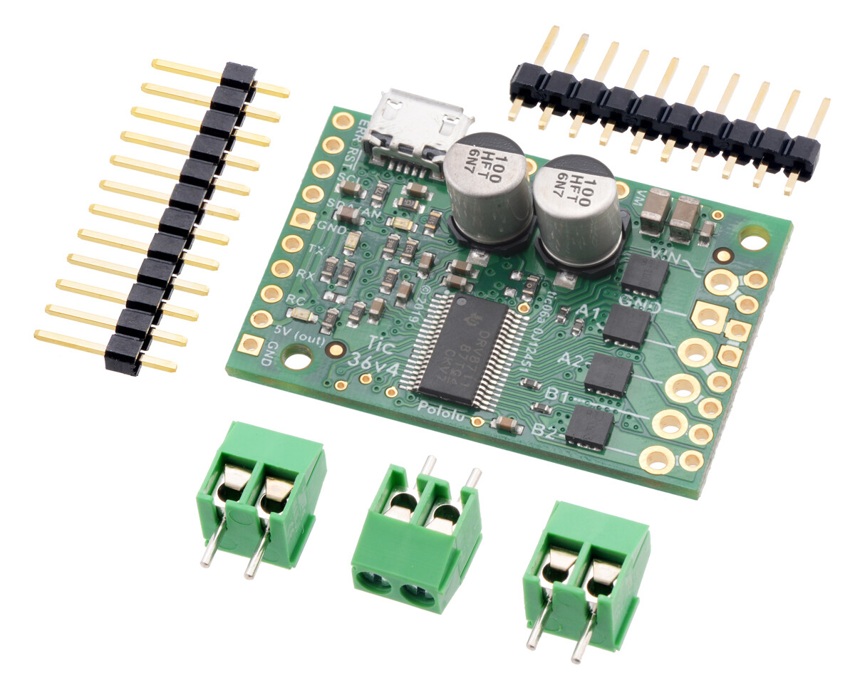 Pololu Tic 36v4 USB Multi-Interface High-Power Stepper Motor Controller 3141