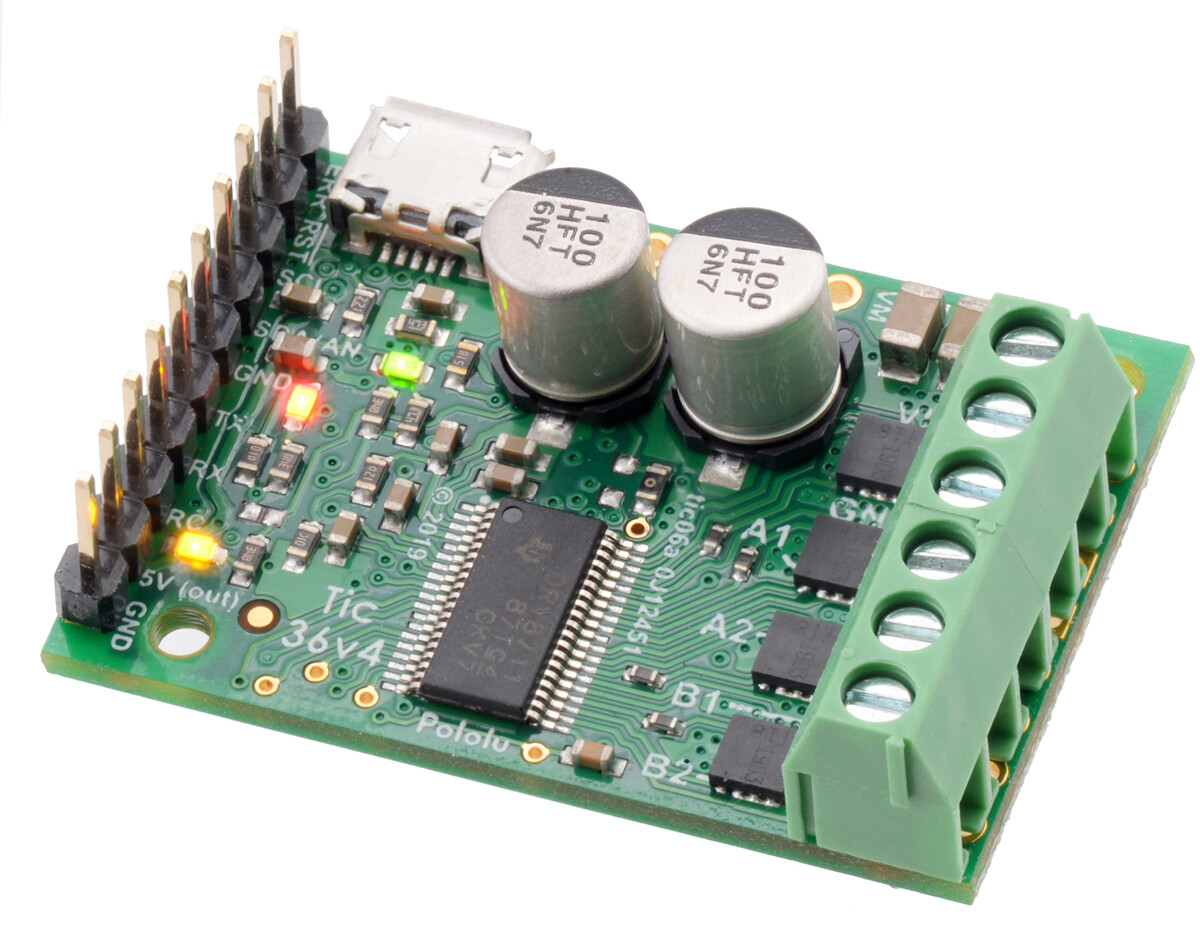 Pololu Tic 36v4 USB Multi-Interface High-Power Stepper Motor Controller 3141