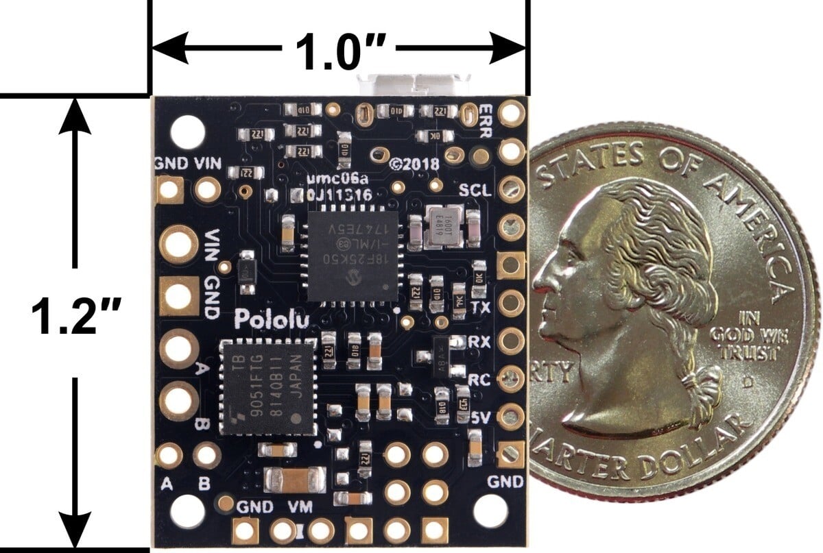 Pololu Jrk G2 21V3 USB Motor Controller med feedback (Delvist sæt) 3142