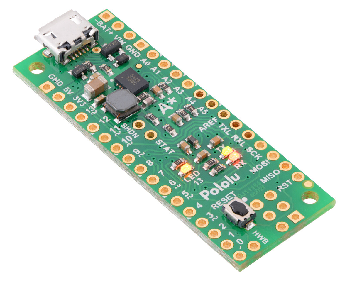 Pololu A-Star 32U4 Mini 5 V til 40 V, Programmerbart modul ATmega32U4 3145