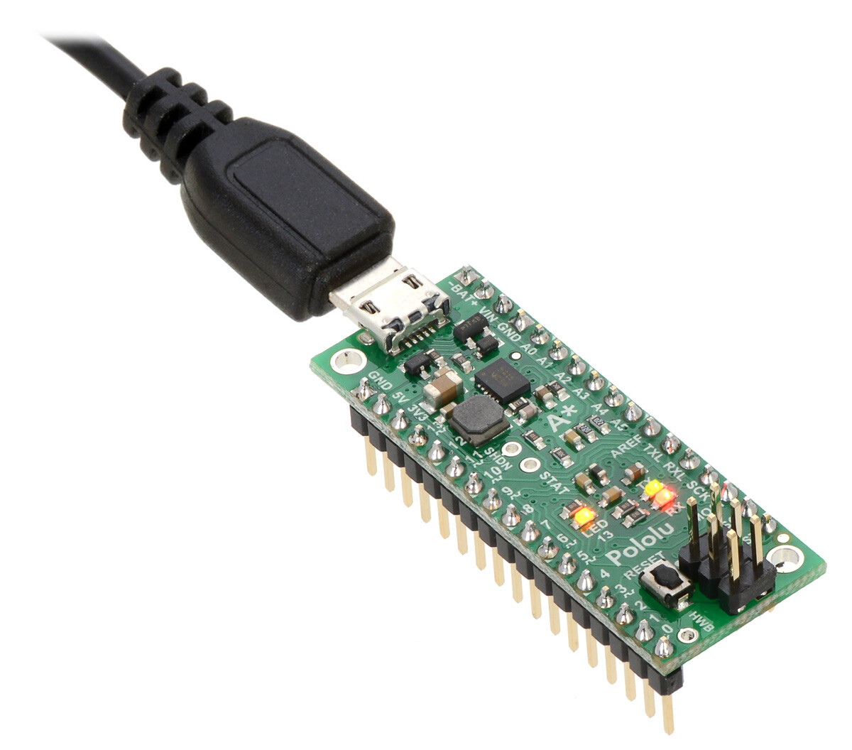 Pololu A-Star 32U4 Mini 5 V til 40 V, Programmerbart modul ATmega32U4 3145