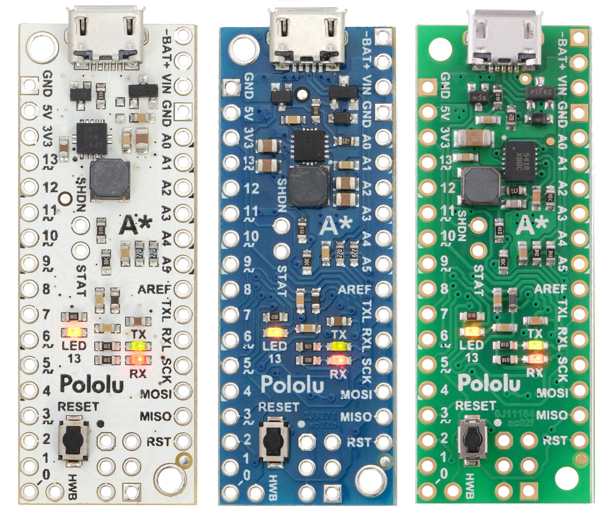 Pololu A-Star 32U4 Mini 5 V til 40 V, Programmerbart modul ATmega32U4 3145