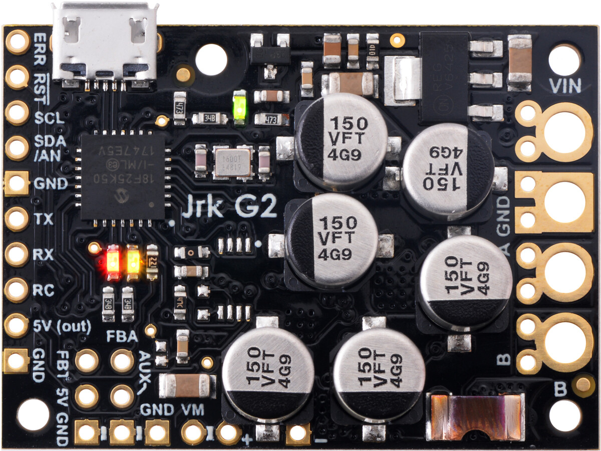 Pololu Jrk G2 18V 27A USB Motorstyring med feedback 3148