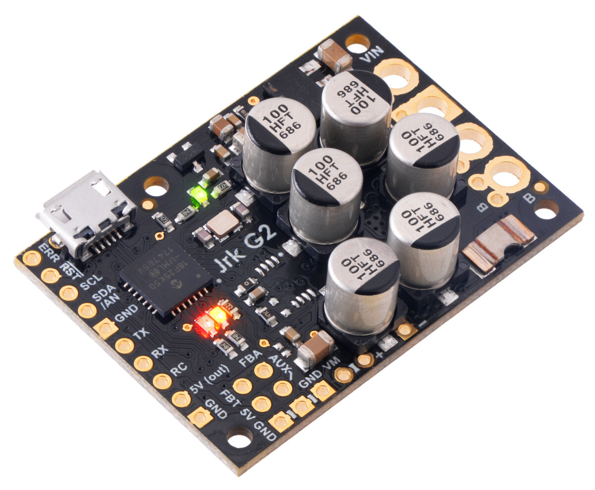 Pololu Jrk G2 24V21 USB Motor Controller med feedback 3149