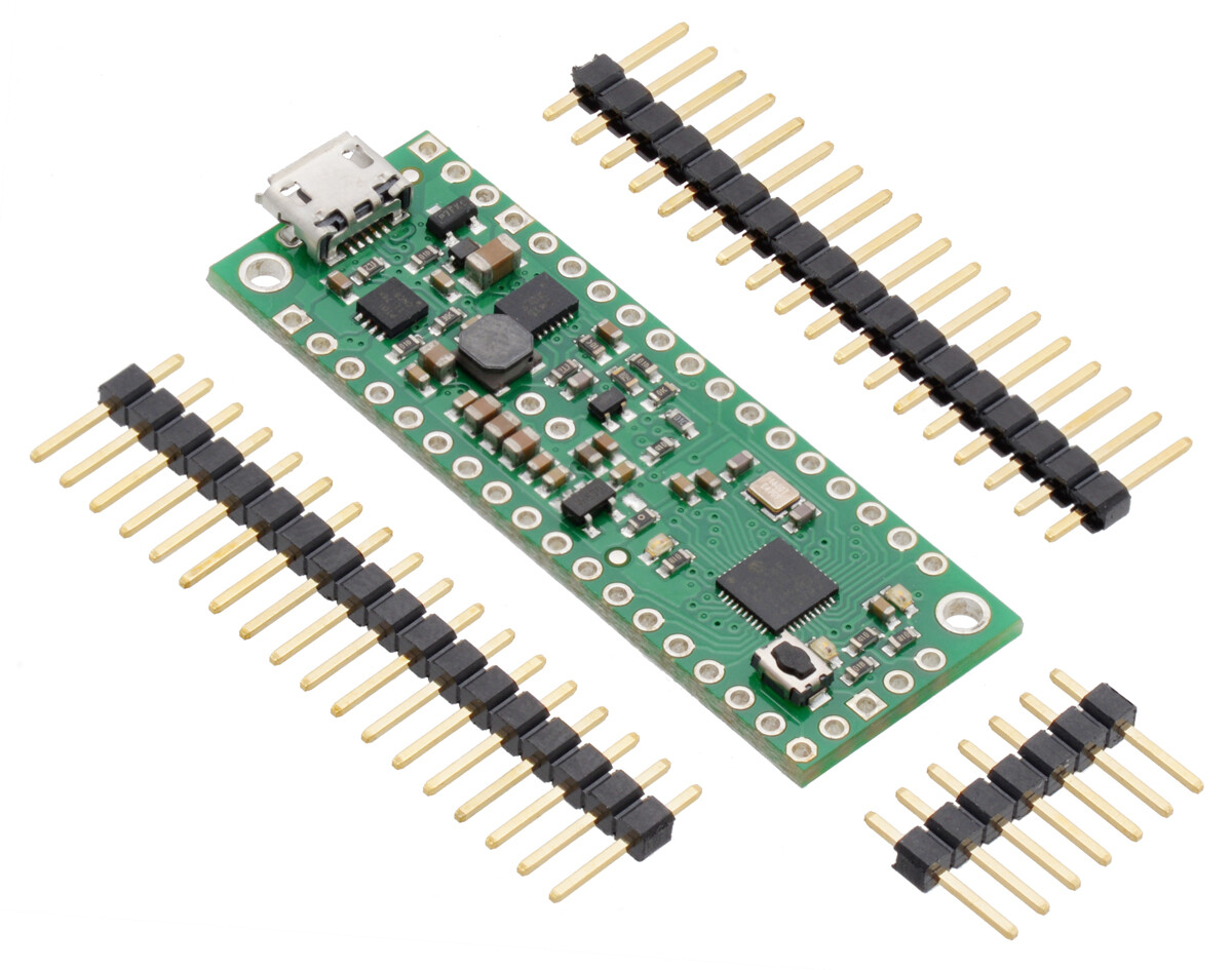 Pololu P-Star 45K50 Mini SV PIC18F45K50 programmerbar modul, Micro-USB interface, 3156