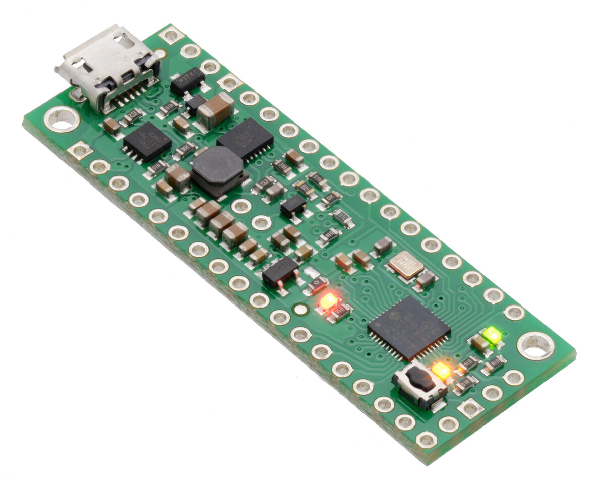 Pololu P-Star 45K50 Mini SV PIC18F45K50 programmerbar modul, Micro-USB interface, 3156