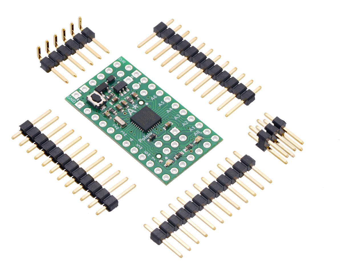 Pololu A-Star 328PB Micro - 3.3V, 8MHz Programmerbart modul ATmega328PB AVR 3162