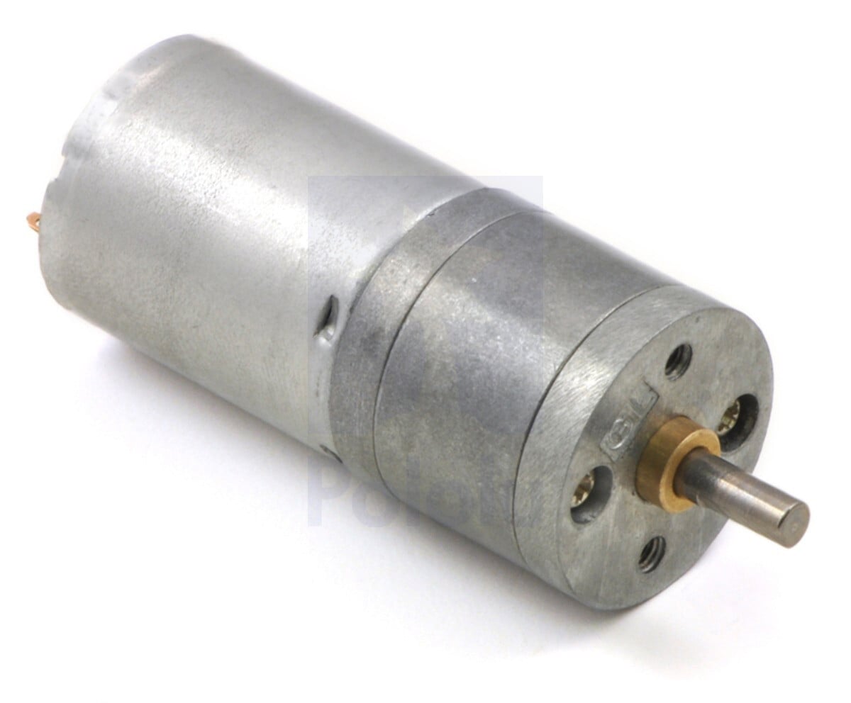 Pololu 34:1 Metal Gear Motor 25x52 mm, børstet DC-motor, 12V