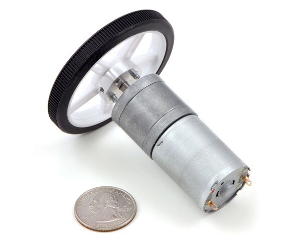 Pololu 4,4:1 Metal Gear Motor 25x48 L mm MP 12V børstet DC motor 3225