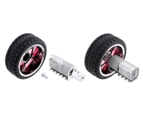 Pololu 4,4:1 Metal Gear Motor 25x48 L mm MP 12V børstet DC motor 3225