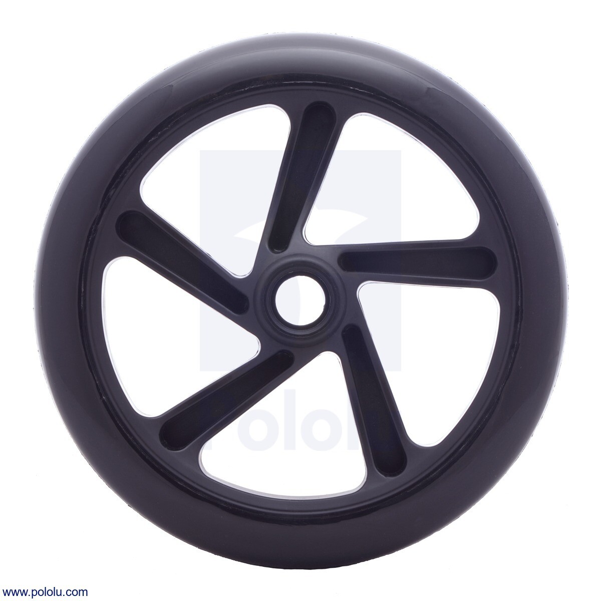 Pololu Hjulkitt til Scooters/Skater – 200x30mm – Sort 3283