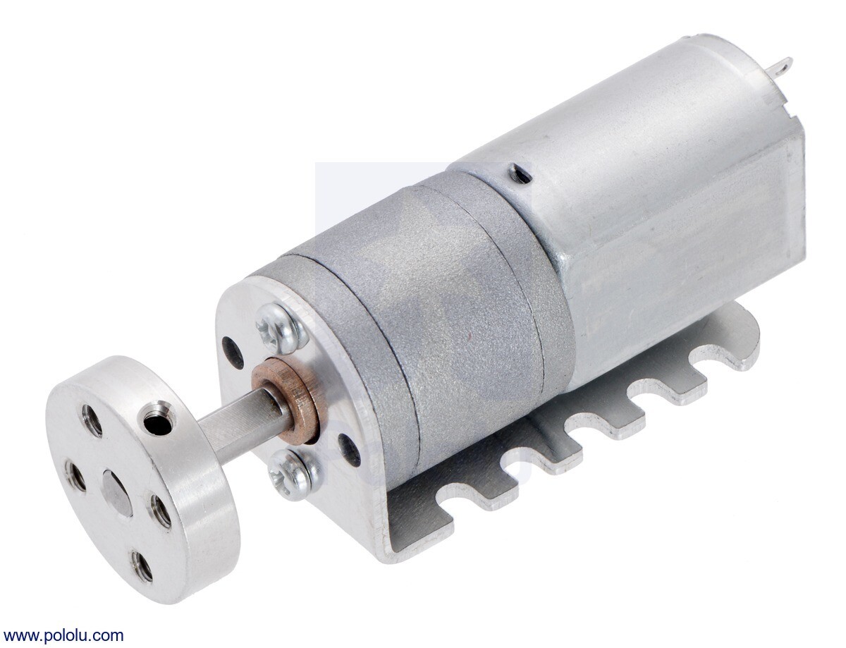 Pololu 100:1 Metal Gearmotor 20x44 L mm børstet DC-motor 6V 3454