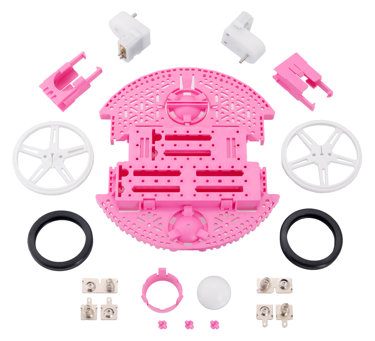 Pololu Romi Chassis Kit - Pink 3501