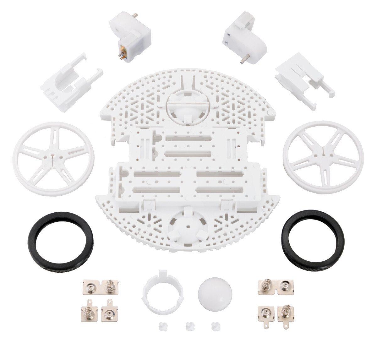 Pololu Romi Chassis Kit - Hvid 3509