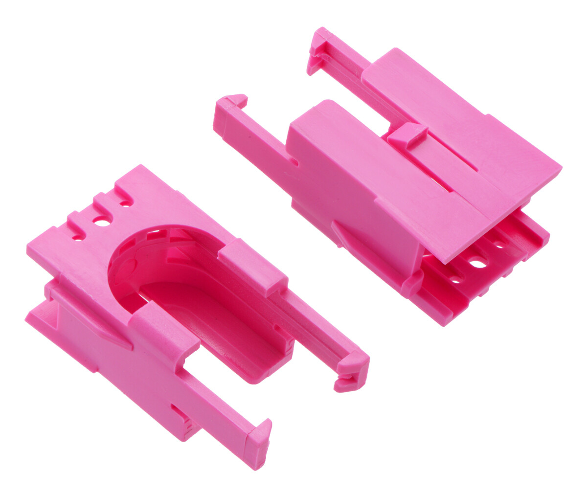 Pololu Romi Chassis Motor Clip Par - Pink 3521