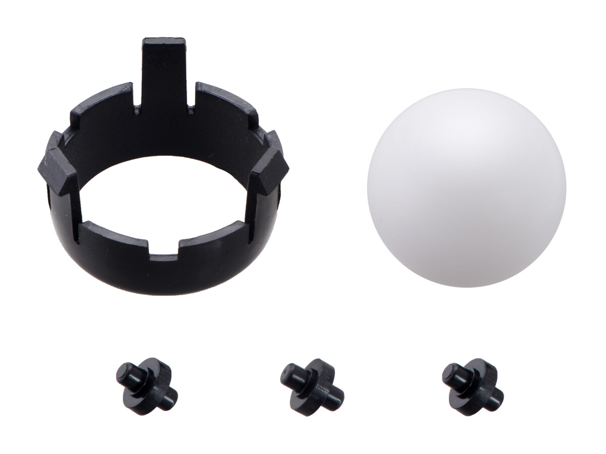 Pololu Romi Chassis Ball Caster Kit - Sort 3530