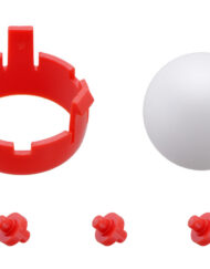 Pololu Romi Chassis Ball Caster Kit - Rød 3532
