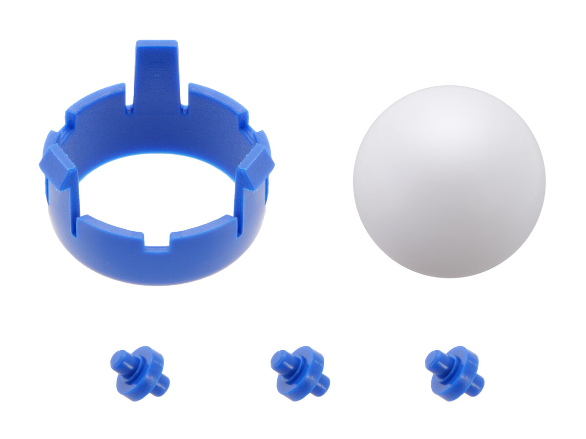 Pololu Romi Chassis Ball Caster Kit - Blå 3536