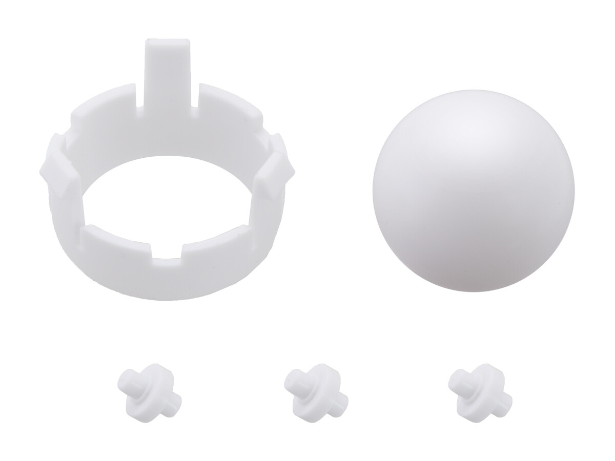 Pololu Romi Chassis Ball Caster Kit - Hvid 3539