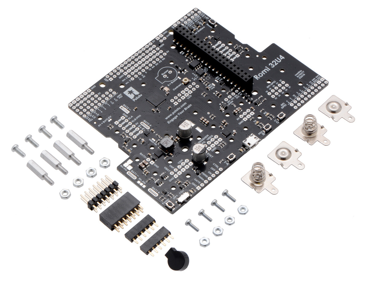 Pololu Romi 32U4 Kontrolkort ATmega32U4 Arduino-kompatibel 3544