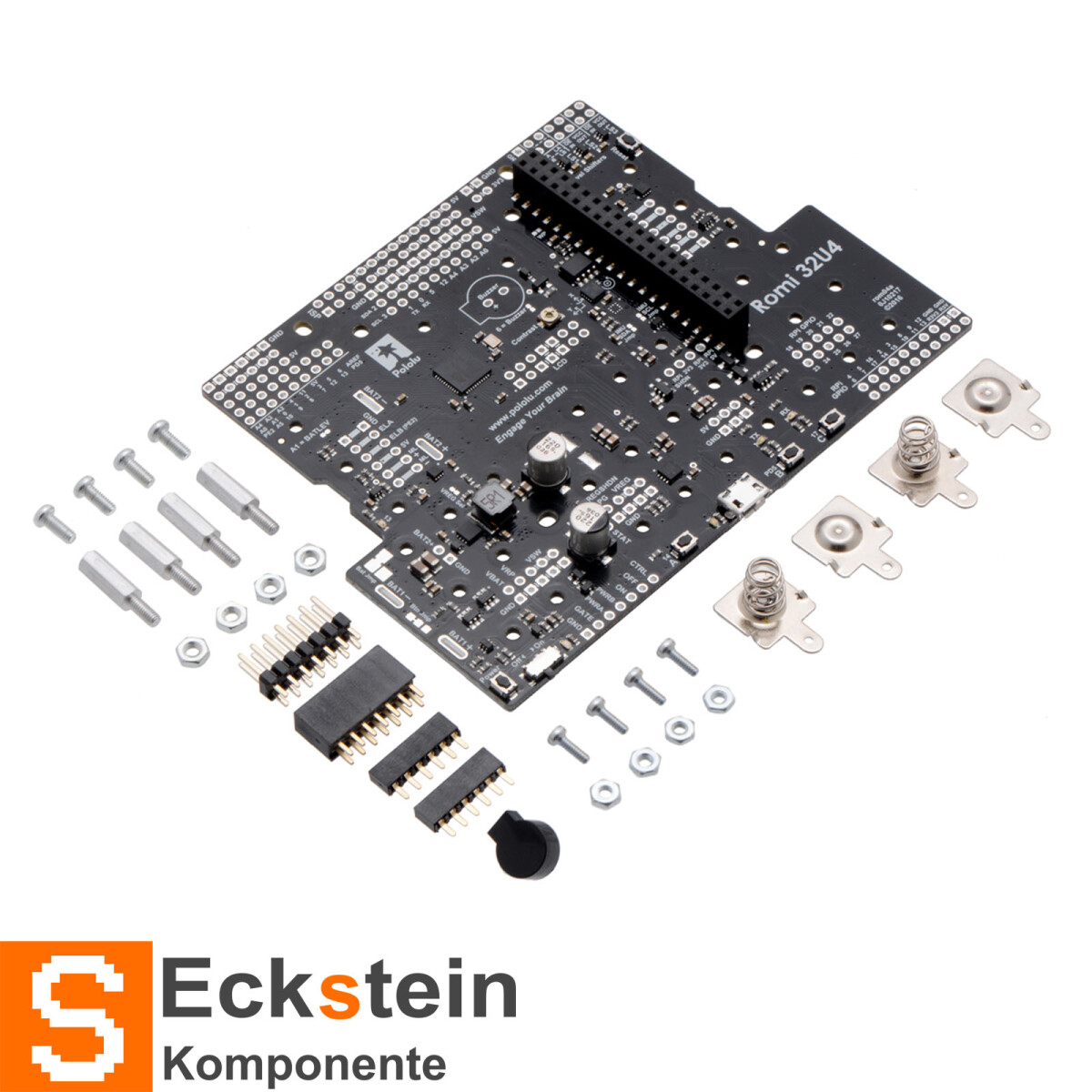 Pololu Romi 32U4 Kontrolkort ATmega32U4 Arduino-kompatibel 3544