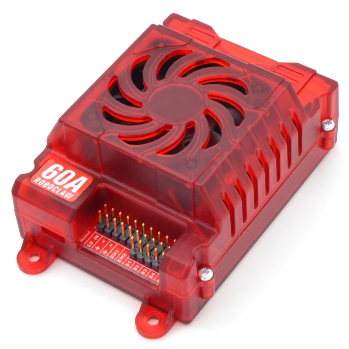 Pololu Kabinet med ventilator til RoboClaw 2x15A, 2x30A og 2x45A 3595