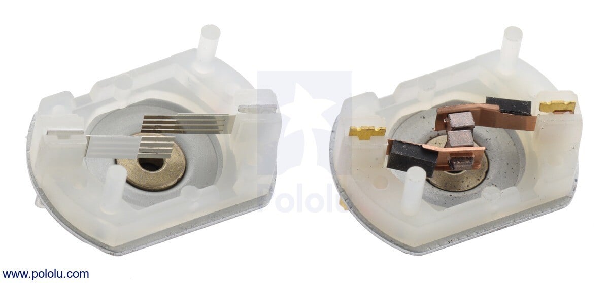 Pololu 100:1 Metal Gearmotor 20x44L mm 6V lang levetid CB 140RPM 3704