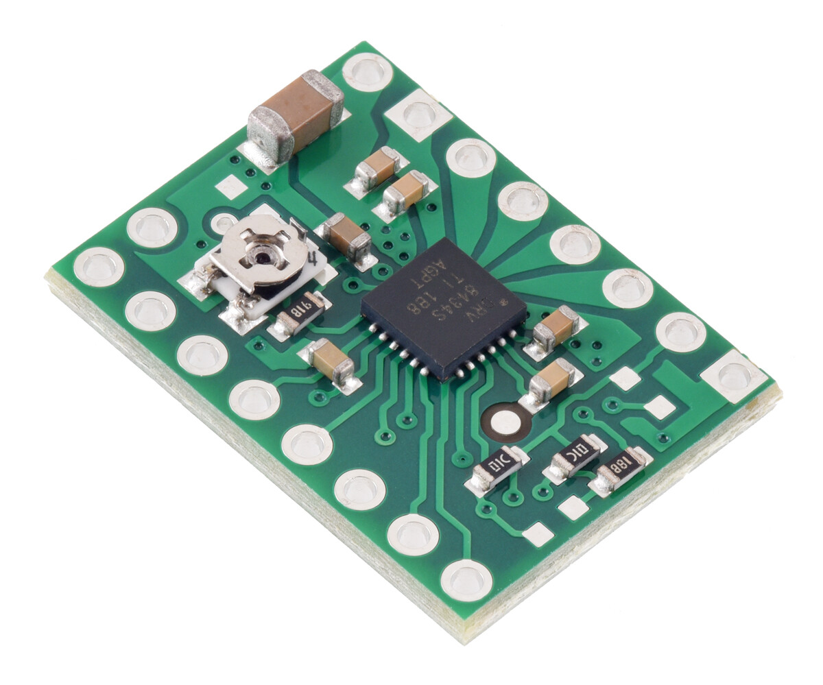 Pololu DRV8434S SPI Stepmotor-driver Carrier Potentiometer for Maksimal Strømstyrke 3766