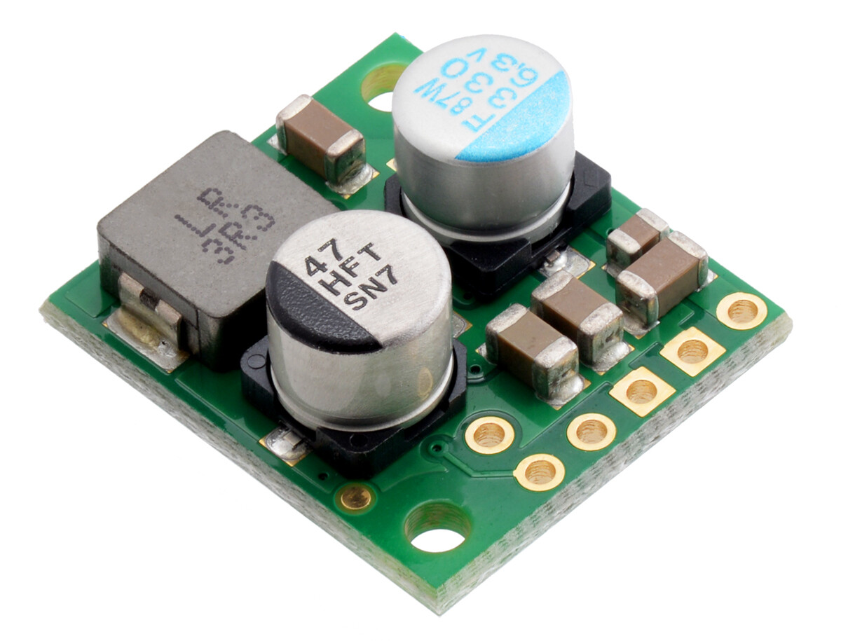 Pololu 5V 3,2A Step-Down Voltage Regulator D36V28F5. Indgangsspænding op til 50 V 3782