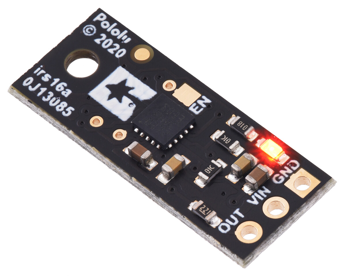 Pololu Digital Distance Sensor 10cm, Indgangsspændingsområde 3.0 V til 5.5 V 4052