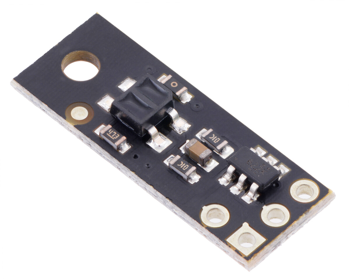 Pololu QTR-MD-01A Refleksensor: 1-kanal, 7,5 mm bred, analogt udgang 4241