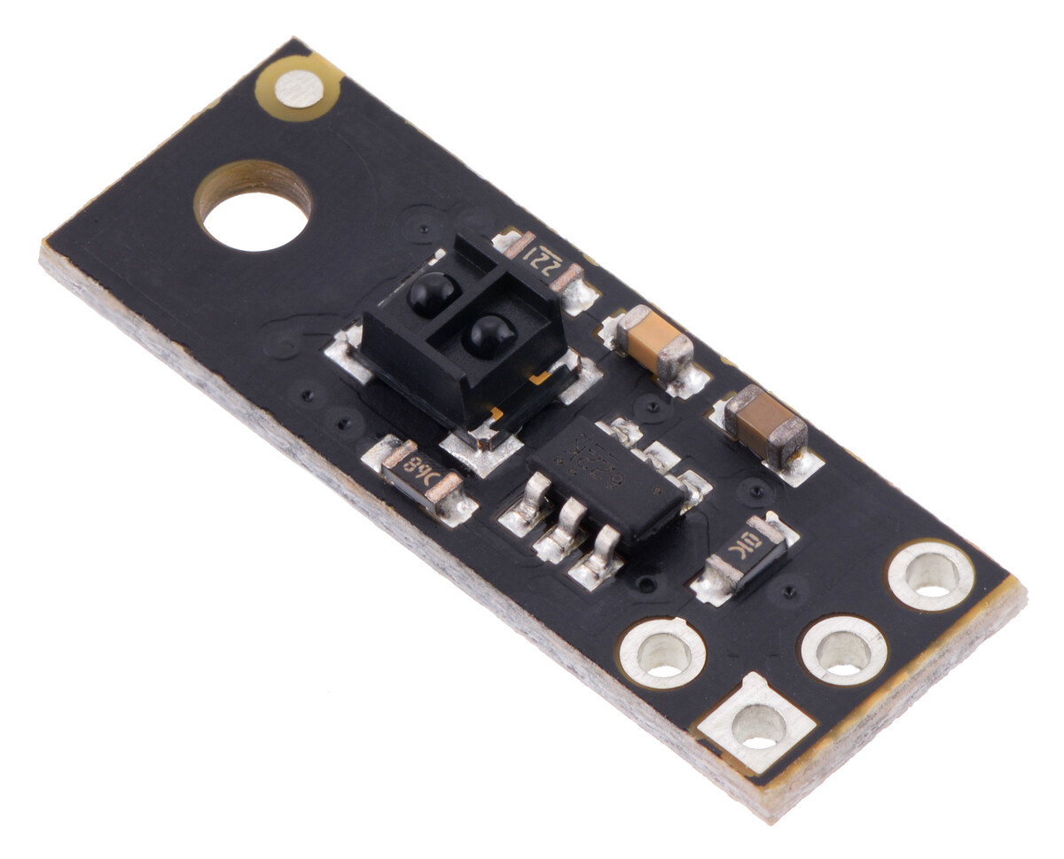 Pololu QTRX-MD-01RC Refleksensor: 1-kanal, 7,5 mm bred, RC-udgang, lav strømforbrug 4341
