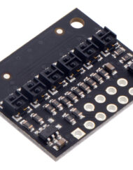 Pololu QTRX-HD-06A Refleksensor Array: 6-kanaler, 4 mm pitch, analogt udgang, lav strøm 4406