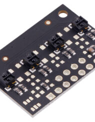 Pololu QTRX-MD-04A Refleksensor Array: 4-kanal, 8 mm pitch, analogt udgang, lav strøm 4444