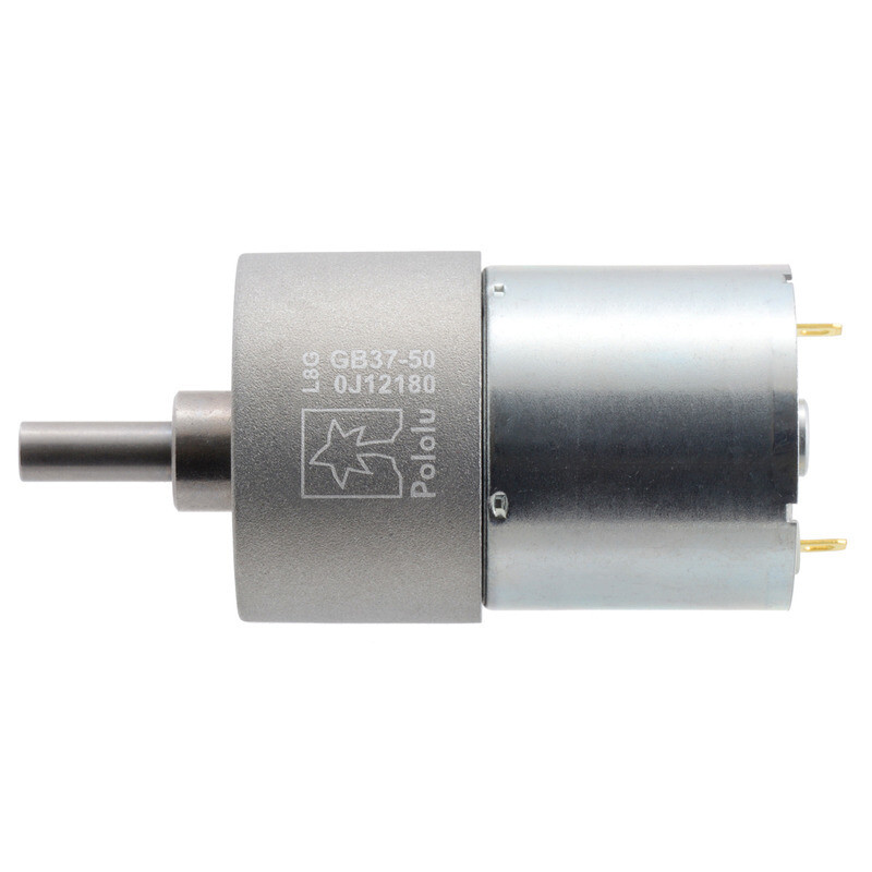 Pololu 50:1 Metal Gearmotor 37Dx54L mm 24V (Helical Pinion) 4683