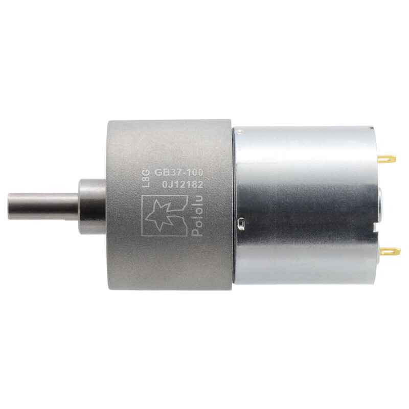 Pololu 100:1 Metal Gearmotor 37x57 mm 24V (Helical Pinion) 4685