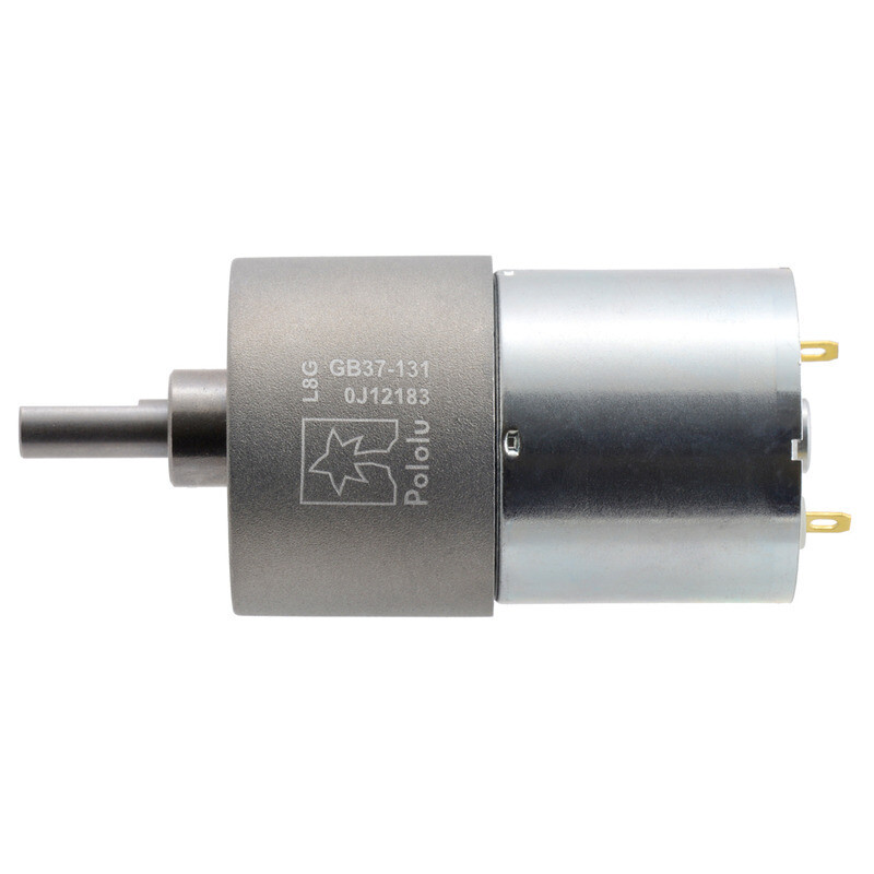 Pololu 131:1 Metal Gear Motor 37Dx57L mm 24V (Helical Pinion) 4686