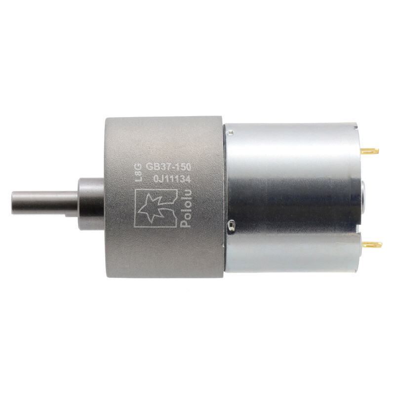 Pololu 150:1 Metal Gearmotor 37Dx57L mm 24V (Helical Pinion) 4687
