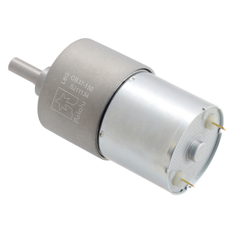 Pololu 150:1 Metal Gearmotor 37Dx57L mm 24V (Helical Pinion) 4687