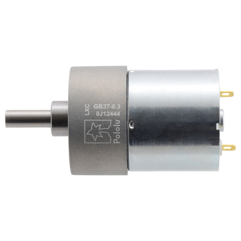 Pololu 6,3:1 Metal Gearmotor 37x50 mm 24V (Helical Pinion) 4688