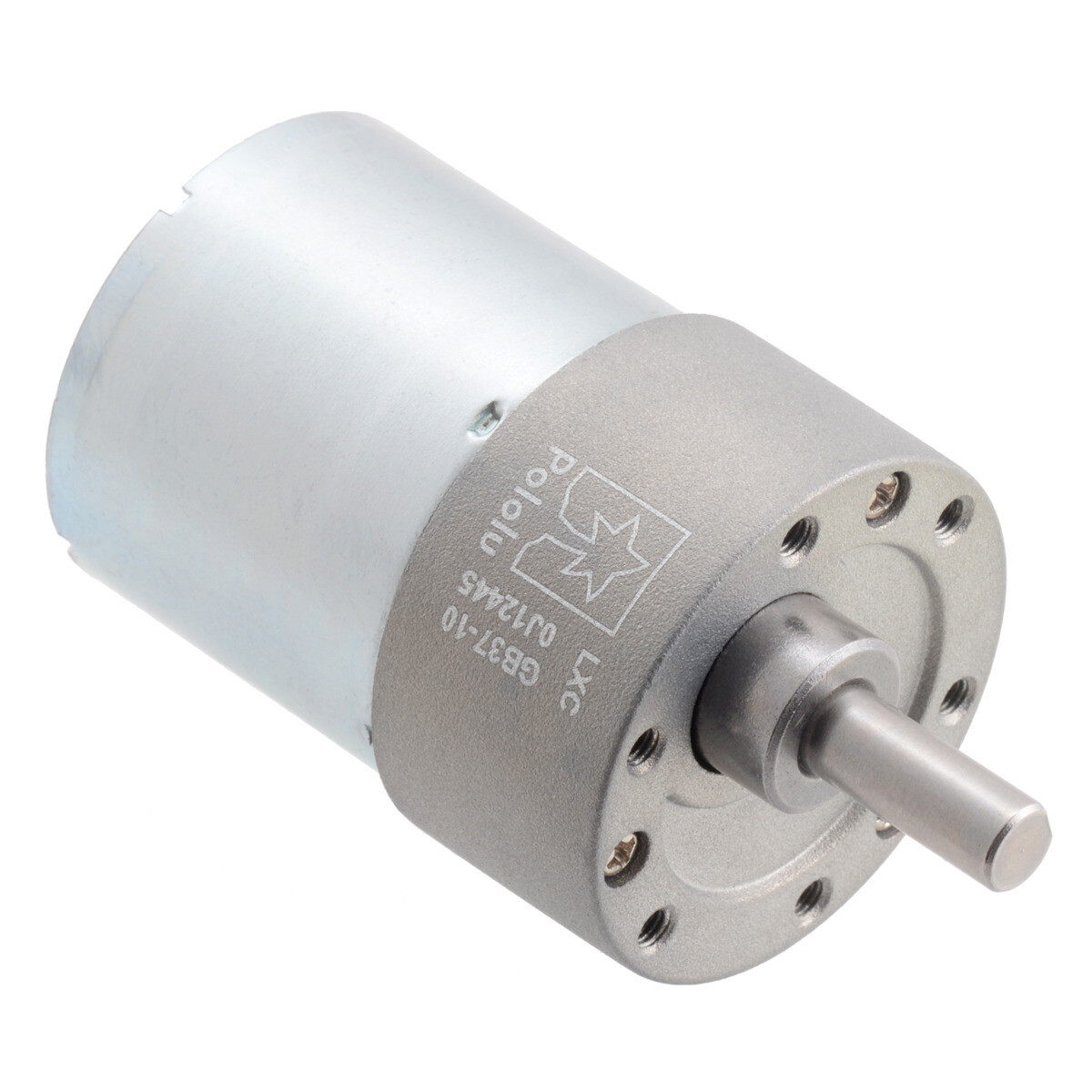 Pololu 10:1 Metal Gearmotor 37Dx50L mm 24V (Helical Pinion) 4689